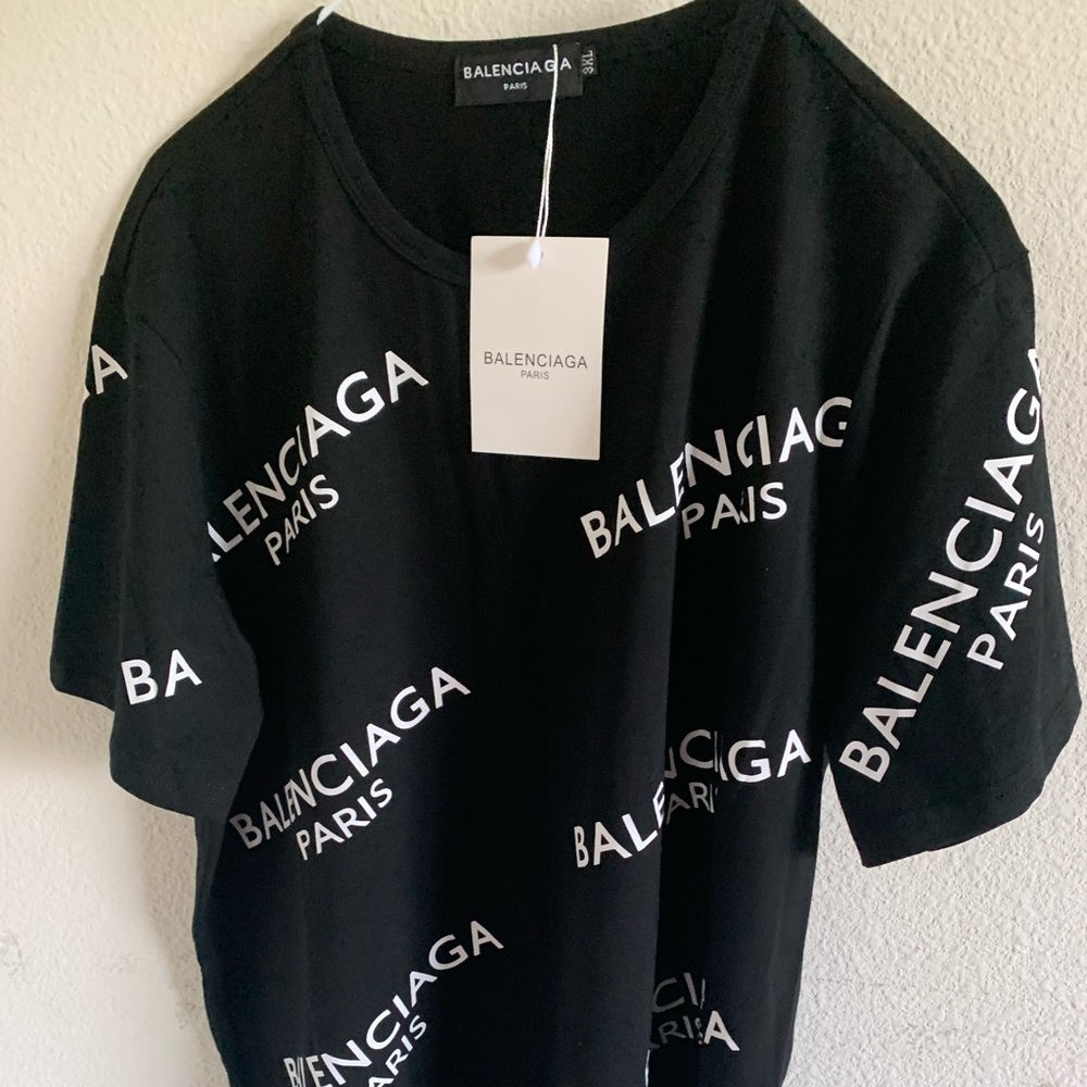 Balenciaga repeat logo tee